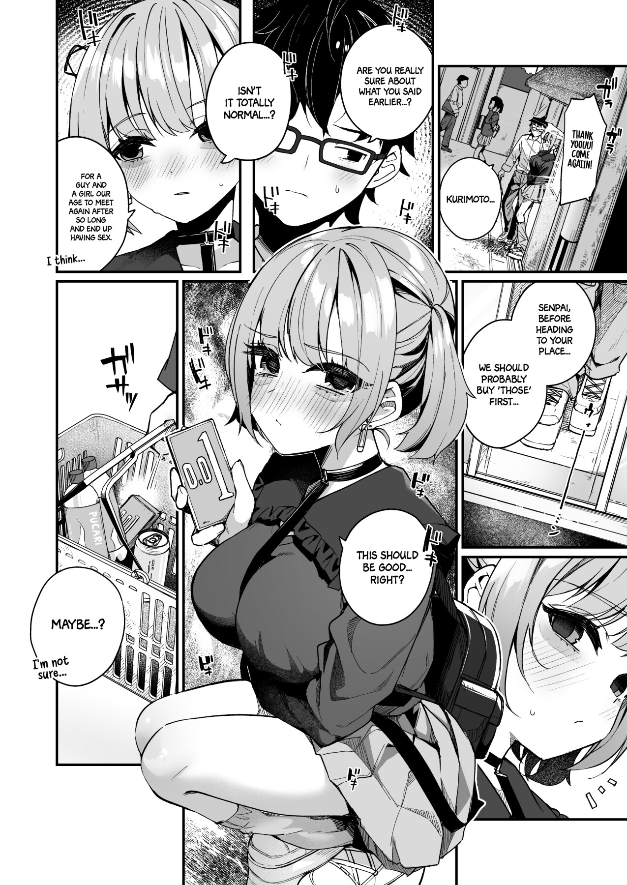 Hentai Manga Comic-Love advice is almost always about sex, right!? ~A story about crossing the line and having sex with a bad friend and junior~-Read-9